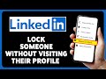 How To Block Someone On LinkedIn Without Visiting Their Profile 2024 | LinkedIn App