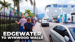 Walking Miami, FL : Edgewater to Wynwood Walls (March 2, 2022)