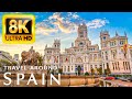 SPAIN with HD 8K ULTRA (60 FPS) - Travel to the best places in Spain with relaxing music 8K TV