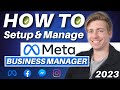 How to setup Meta Business Manager | Setup & Manage Meta Business Assets