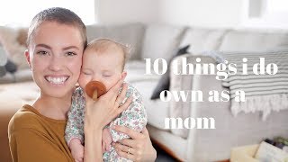 10 Baby Items I Own As A Minimalist | MINIMALISM