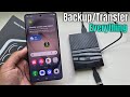 Samsung S26 Ultra/ S26+: How to backup android to external drive