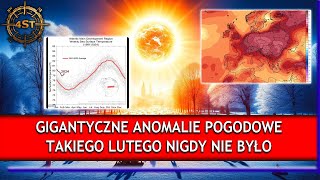 Gigantyczne anomalie pogodowe - Takiego lutego nigdy nie było