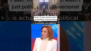 Psaki: Trump's speech wasn't just political, it was personal