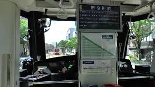 【路面電車動画】福井鉄道１０５　ＬＲＶ　Ｆ１０００形