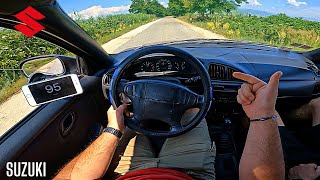 1997 Suzuki Baleno GS 1.6i (95HP) - POV Drive