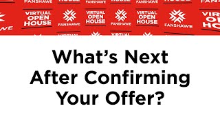 What's Next After Confirming Your Offer