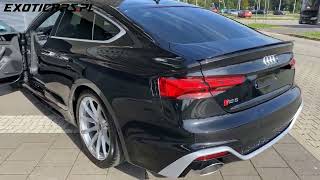 2021 Audi RS5 Sportback TFSI Quattro Tiptronic 2.9 L V6, 331 kW (450 KM) - Prezentacja Exoticars.pl