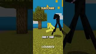 Minecraft, But If I See The Color Black The Video Ends!  ⛏️  #shorts