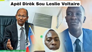 Apel direk A Lesly Voltaire-Avoka Marion Mande Leta voye Nan Peyi Cuba Jounalis Jocelin