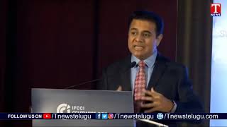 Minister KTR Attends ​4th Edition Of Indo-French Investment Conclave in Hyderabad | T News