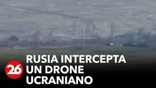 Rusia intercepta un dron ucraniano que se dirigía hacia la central nuclear de Zaporiyia