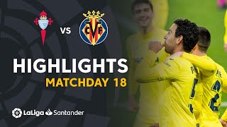 Highlights RC Celta vs Villarreal CF (0-4)