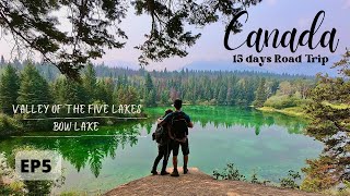 【Road Trip】カナディアンロッキーでハイキング/Vally of the Five Lakes, Bow Lake