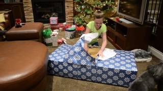 Opening An Early Gymnastics Christmas Present | Bethany G