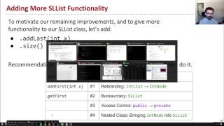[Lists2, Video 3] addLast and size