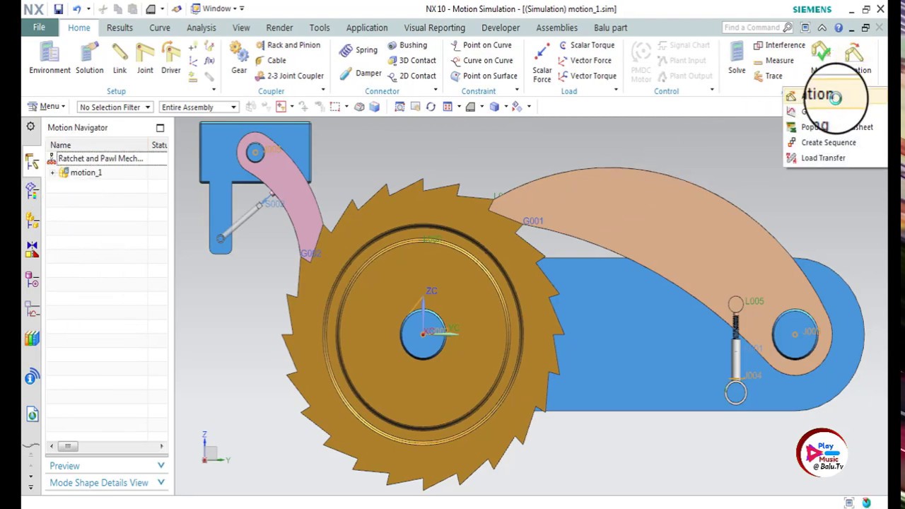 Ratchet And Pawl Mechanism - YouTube