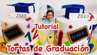 Pasteles de Graduación o Promoción. Decoración, Precios, cantidad de harina y Fondant ( Tutorial)