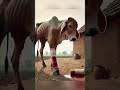 the owner of the cow beats the cow a lot cow baffalo cows shortvideo