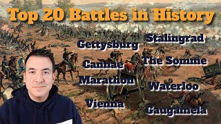 Historian Reacts - Top 20 Battles That Changed History