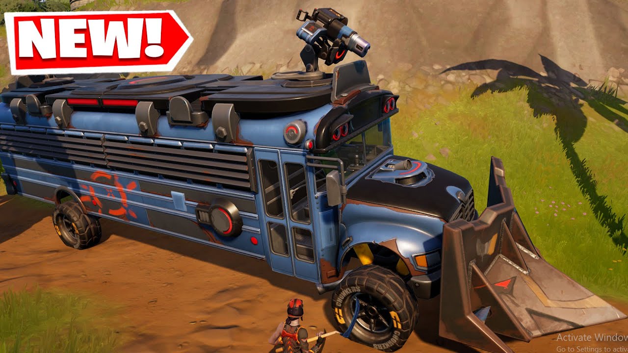 Where To Find The Armored Battle Bus - Armored Battle Bus Location ...