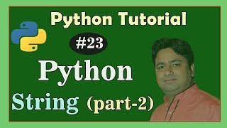 String in Python (Part-2) - Learn Python in Hindi | Python PDF | Python for class 12 CBSE