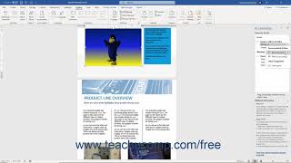 Word 2019 and 365 Tutorial Checking Accessibility Microsoft Training