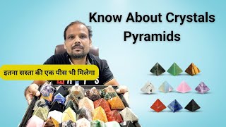 Crystal Pyramids Price | Healing Crystal Stone Market in Delhi - Puregemsworld #crystals