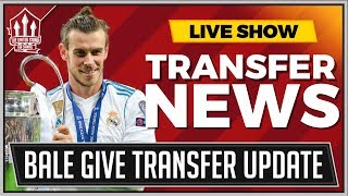 Gareth BALE Gives MANCHESTER UNITED Transfer Update | MAN UTD Transfer News