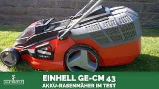 Einhell GE-CM 43 Akku-Rasenmäher Li M Kit Power X-Change Praxistest