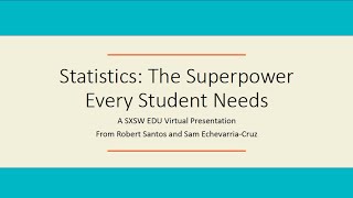 Statistics: The Superpower Every Student Needs