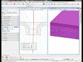 3model pavement layers curb and gutter sidewalk and side slopes