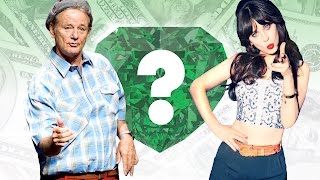 WHO’S RICHER? - Bill Murray or Zooey Deschanel? - Net Worth Revealed!