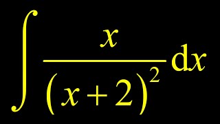 Partial fractions repeated linear factor integral.  Repeated linear factor of (x+2).