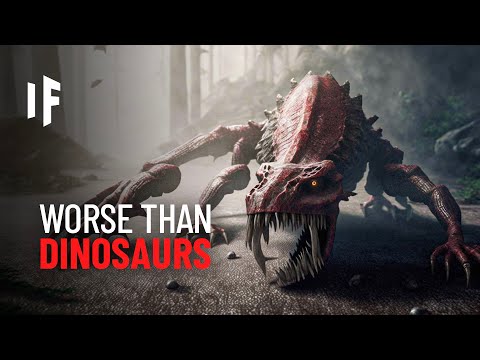 What animals were around before dinosaurs?