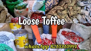 Loose Toffee/लूज टॉफी/किलो के भाव में टॉफी खरीदे /सबसे सस्ती लूज टॉफी झारखंड धनबाद 8210310991