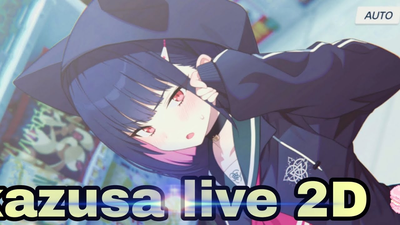 Blue_ArchiveJP Live 2D Kazusa 🍬 - YouTube