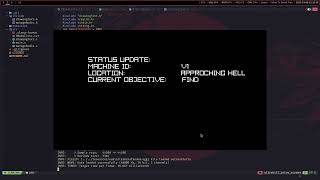 Raylib Text Animation [Simulating Typing with Sound] (Ultrakill-Inspired Design)