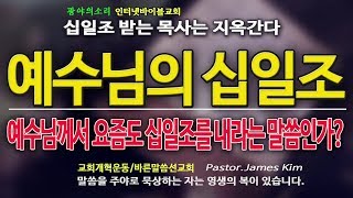 십일조 받는 목사는 지옥간다6/예수님의 십일조, 예수님께서 지금도 십일조를 내라는 말씀인가?