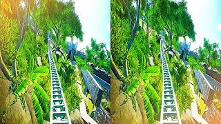 3D Roller Coaster 13 VR Videos 3D SBS [ VR Cardboard Experience] montanha russa realidade virtual