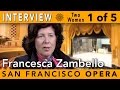 Two Women Interview - Francesca Zambello 2015 Part 1