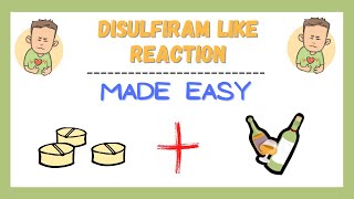 Disulfiram Like Reaction| Mechanism| Symptoms| Pharmacology| Drug interaction| Made Easy