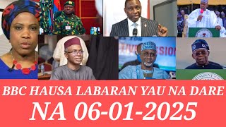 BBC HAUSA LABARAN DARE 06-01-2025 Ruwa kamar da bakin ƙwarya ya janyo ambaliya a Makka