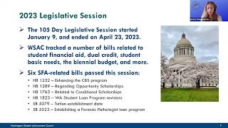 2023 Legislative Overview and Program Updates