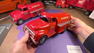 Tonka Vintage Gasoline Truck Pressed Steel Condition Value Comparison