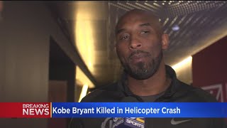 Kobe Bryant Dies At Age 41 In Helicopter Crash In Calabasas