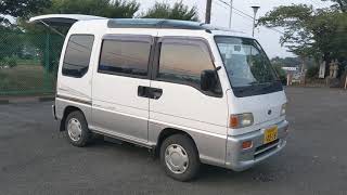 94 Subaru Sambar AWD Supercharged Kei Van import review