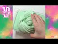 oddly satisfying slime asmr no music videos relaxing slime 2020 109