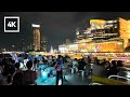 4K THAILAND 🇹🇭  Chao Phraya River Sightseeing Tourist Boat Tour | Loy Krathong in Bangkok