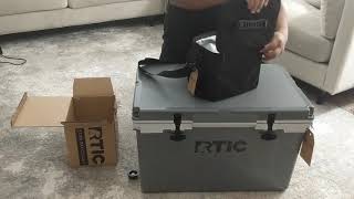 RTIC Ultra-Light 52qt Cooler and 8-Can Day Cooler | Unboxing and Overview